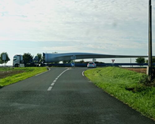 convoi transport exceptionnel éolien