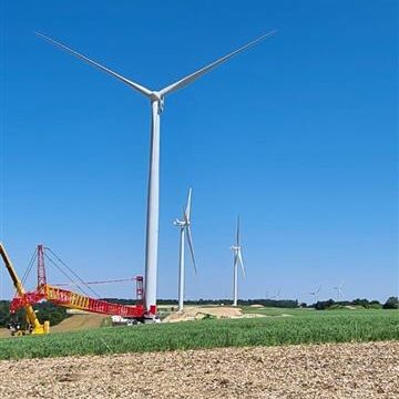 Repowering d'une éolienne